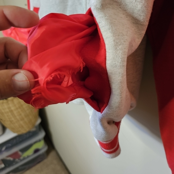 Mickey & Co Vintage Sweat Bomber Jacket Size  XL ,Extra Large - Picture 6 of 9